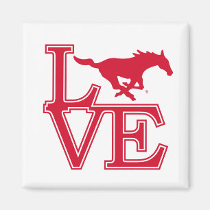 SMU Mustangs Love Magnet