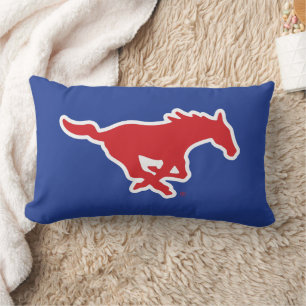 SMU Mustangs Lumbar Pillow