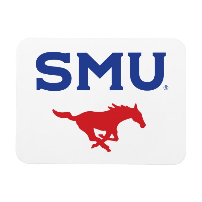 SMU Mustangs Magnet (Horizontal)