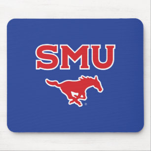 SMU Mustangs Mouse Pad