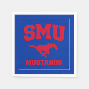 SMU Mustangs Napkins