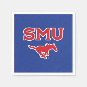 SMU Mustangs Napkins