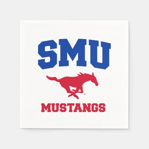 SMU Mustangs Napkins