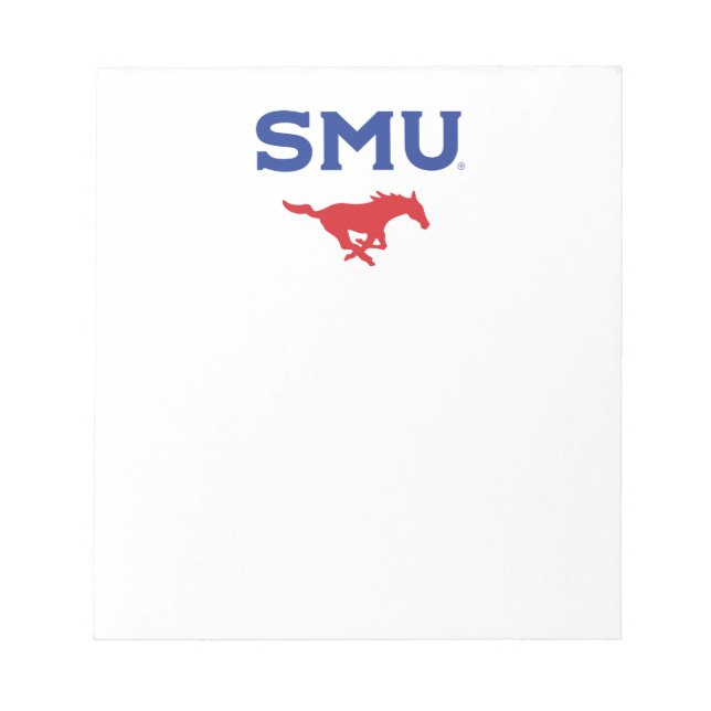 SMU Mustangs Notepad (Front)