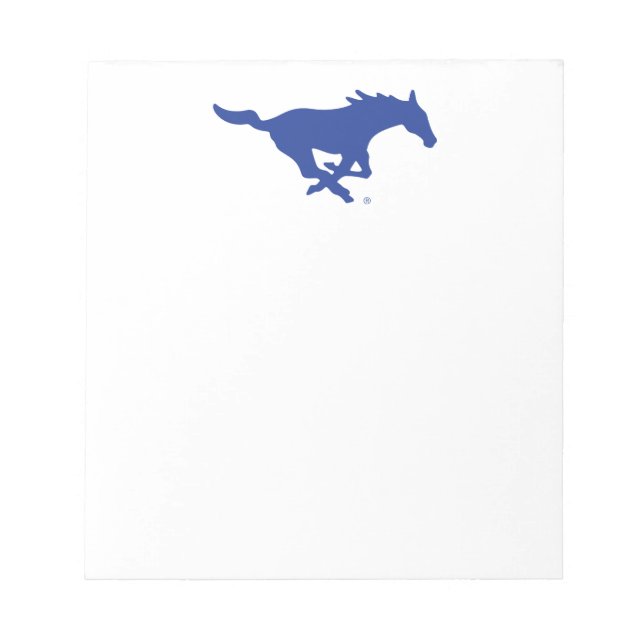 SMU Mustangs Notepad (Front)