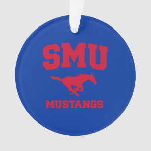 SMU Mustangs Ornament