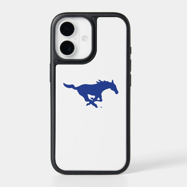SMU Mustangs Otterbox iPhone Case (Back)