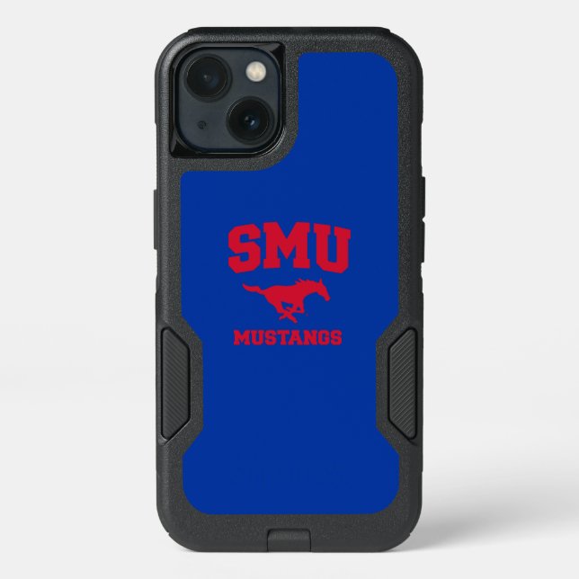 SMU Mustangs Otterbox iPhone Case (Back)