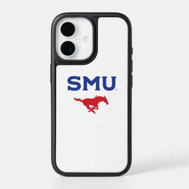 SMU Mustangs Otterbox iPhone Case (Back)