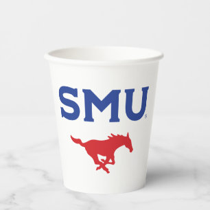 SMU Mustangs Paper Cups