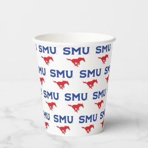 SMU Mustangs Paper Cups