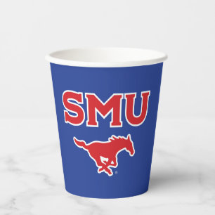 SMU Mustangs Paper Cups