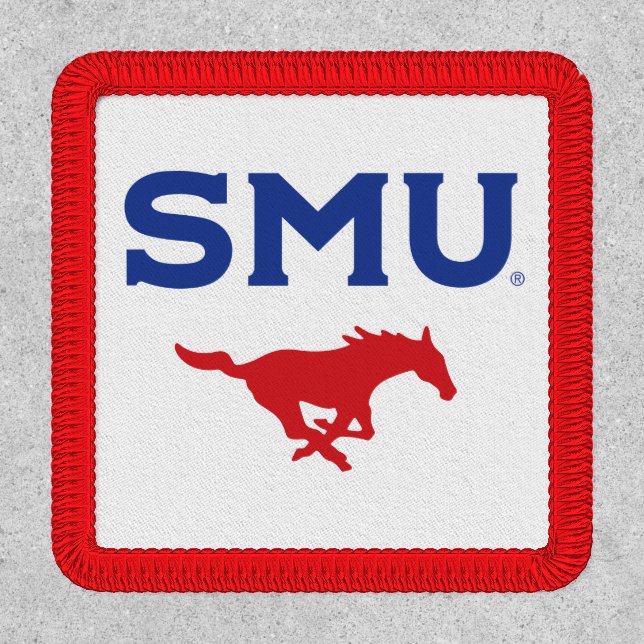 SMU Mustangs Patch (Front)