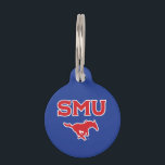 SMU Mustangs Pet ID Tag<br><div class="desc">Get ready to level up your everyday swagger and show the world your undeniable school pride with this official Southern Methodist University product! Whether you are a dedicated student crushing your classes on the beautiful Dallas campus, a proud alumni representing your fierce collegiate roots, or a passionate fan cheering loudly...</div>