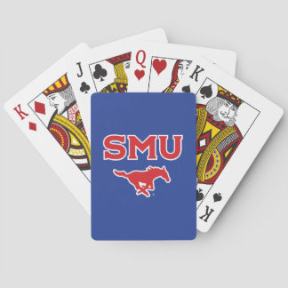 SMU Mustangs Poker Cards