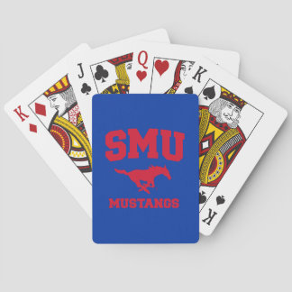 SMU Mustangs Poker Cards