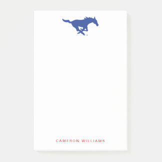 SMU Mustangs Post-it Notes