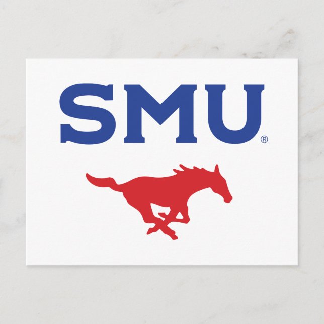 SMU Mustangs Postcard (Front)
