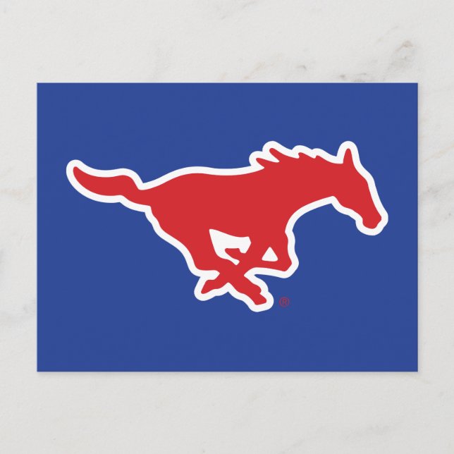 SMU Mustangs Postcard (Front)