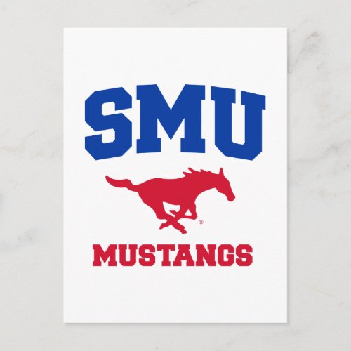 SMU Mustangs Postcard