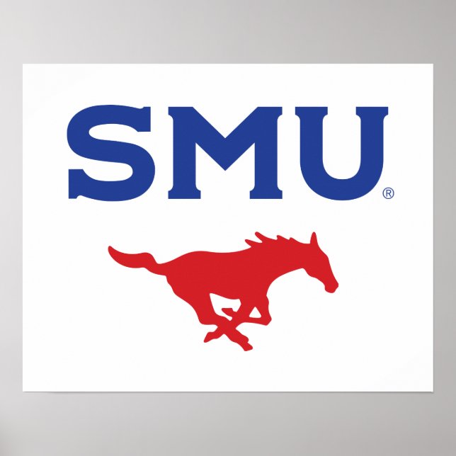 SMU Mustangs Poster (Front)