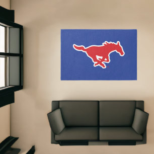 SMU Mustangs Rug