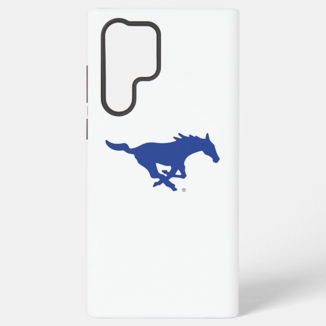 SMU Mustangs Samsung Galaxy Case (Back)