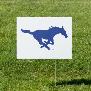 SMU Mustangs Sign
