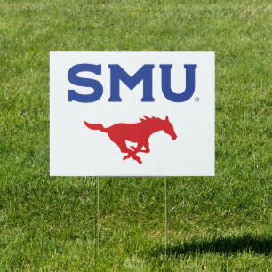 SMU Mustangs Sign
