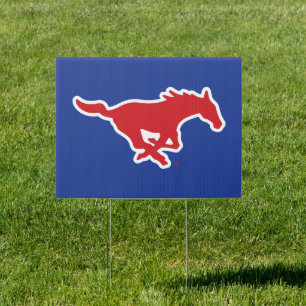 SMU Mustangs Sign
