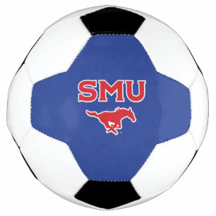 SMU Mustangs Soccer Ball