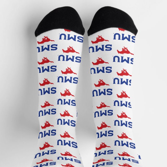 SMU Mustangs Socks (Top)