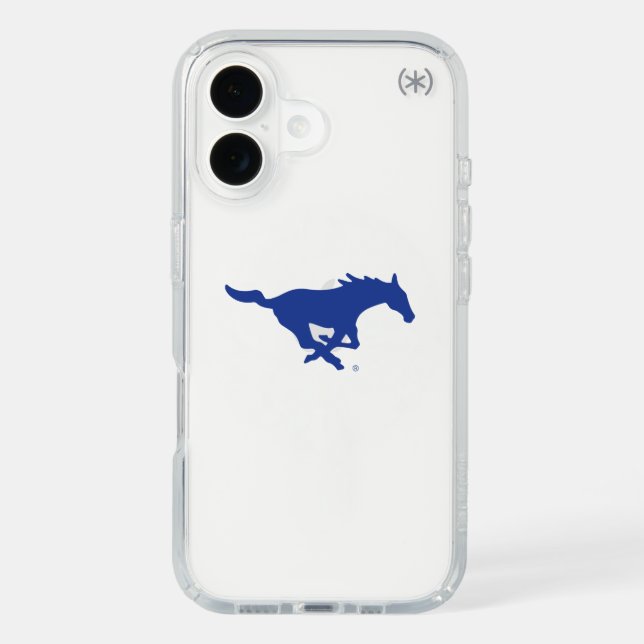 SMU Mustangs Speck iPhone Case (Front)