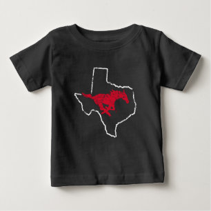 SMU Mustangs State Love Baby T-Shirt