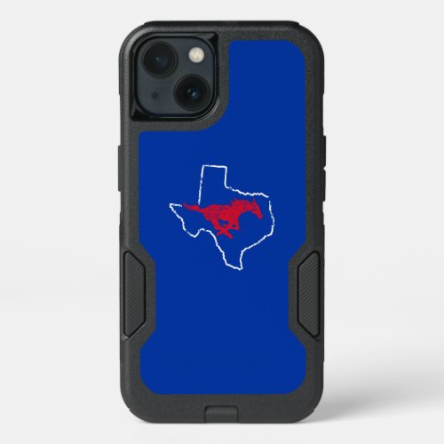 SMU Mustangs State Love iPhone 13 Case