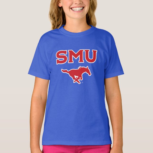 SMU Mustangs T-Shirt (Front)