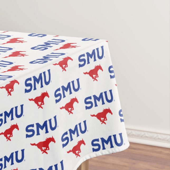 SMU Mustangs Tablecloth (In Situ)