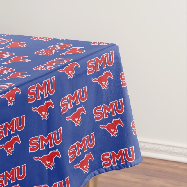 SMU Mustangs Tablecloth (In Situ)