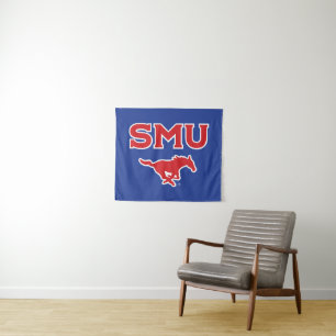 SMU Mustangs Tapestry