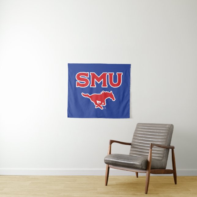 SMU Mustangs Tapestry (In Situ (Horizontal))