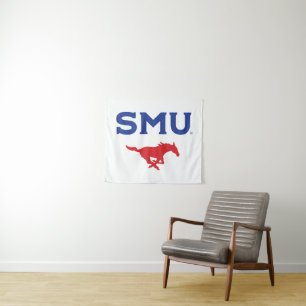 SMU Mustangs Tapestry