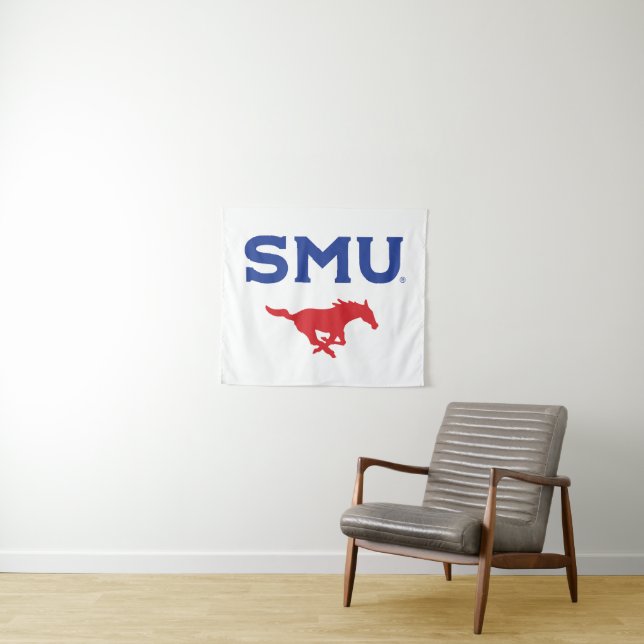SMU Mustangs Tapestry (In Situ (Horizontal))