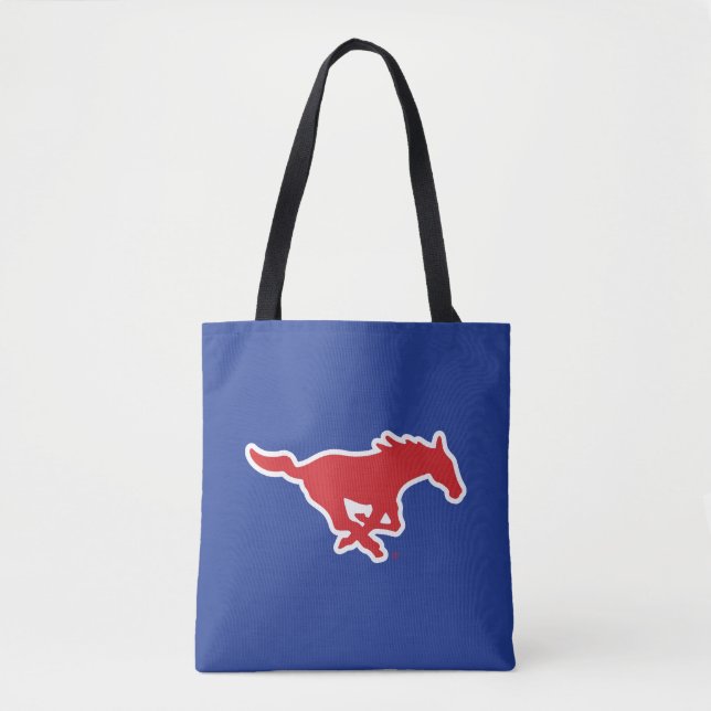SMU Mustangs Tote Bag (Front)