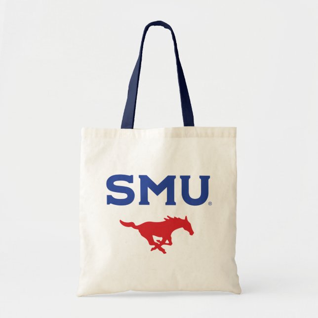 SMU Mustangs Tote Bag (Front)