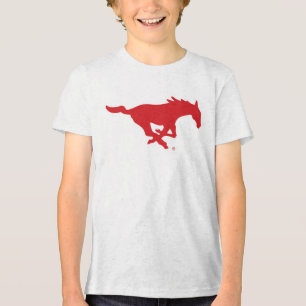 SMU Mustangs Tri-Blend Shirt