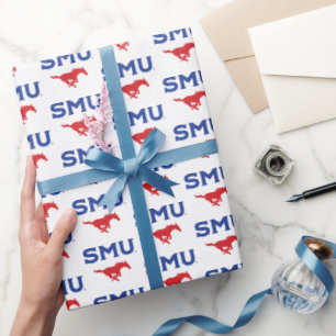 SMU Mustangs Wrapping Paper