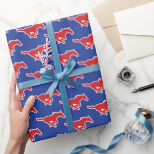 SMU Mustangs Wrapping Paper