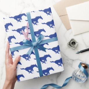 SMU Mustangs Wrapping Paper