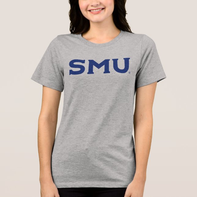 SMU Tri-Blend SHIRT (Front)