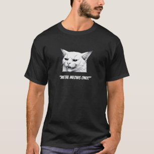 Smudge Metal Cat T-Shirt